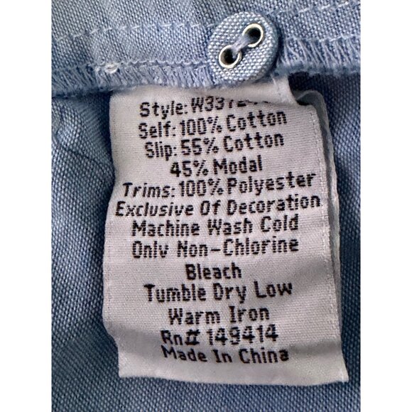 Johnny Was Camellia Embroidered Cotton Dress Size Small New With Tags - Picture 16 of 16